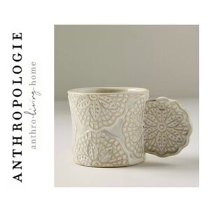 Anthropologie Pizzelle Stoneware Espresso Cup Brand New